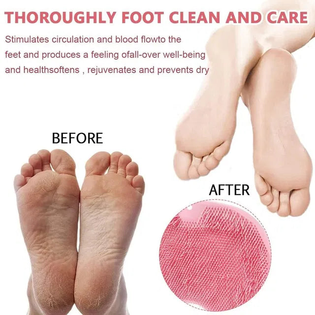 Silicone Bath & Foot Scrubber Massager