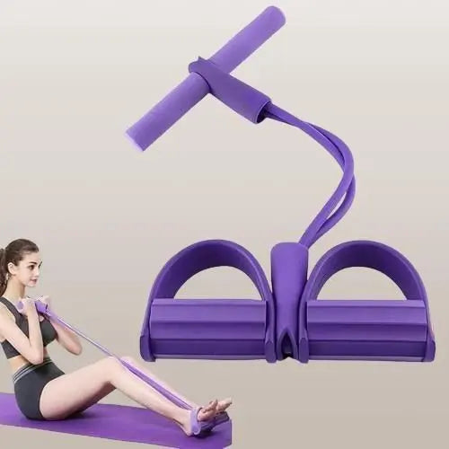 Yoga Pedal Puller Resistance Band for Full Body Home Workout