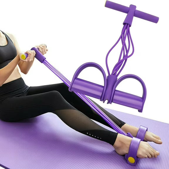 Yoga Pedal Puller Resistance Band for Full Body Home Workout