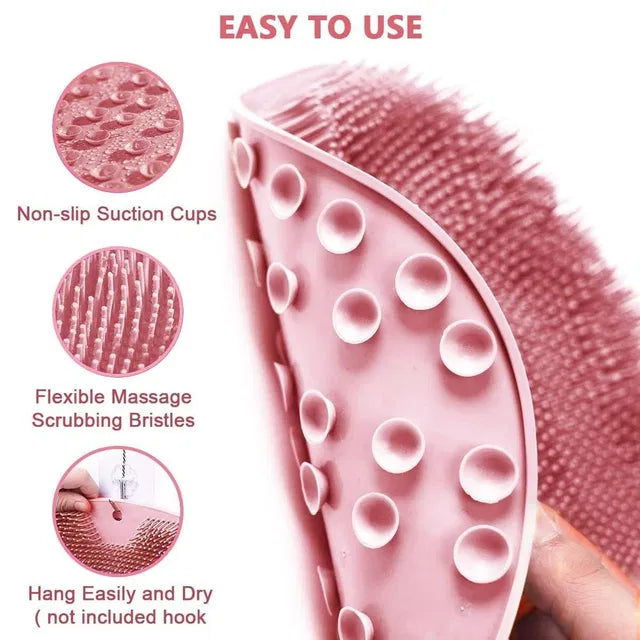 Silicone Bath & Foot Scrubber Massager