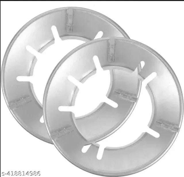 2-Piece Gas Stove Burner Support Ring Set for Stable & Efficient Cooking