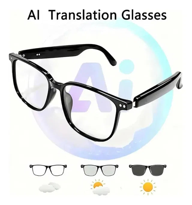 AI Smart Translation Glasses with Real-Time Language Interpretation & Hands-Free Audio